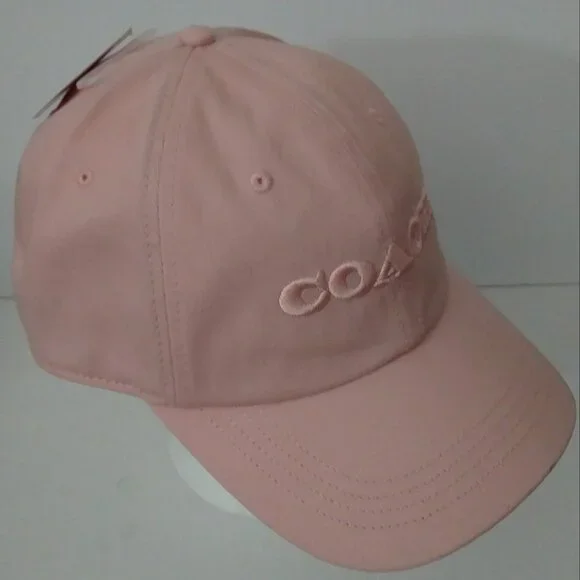 SOLD SOLD SOLD SOLD Coach Pink Adjustable Baseball Hat - Picture 7 of 9